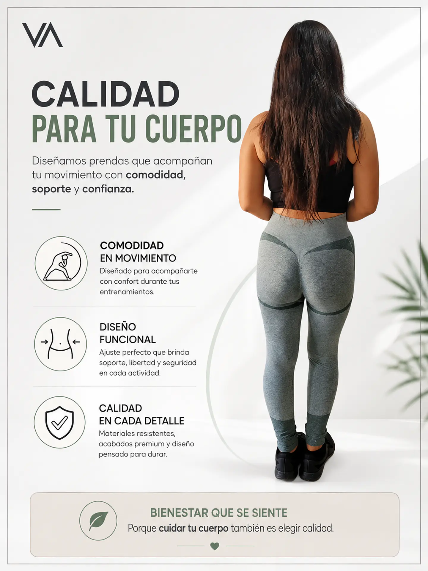 Leggings de Entrenamiento Con Levantamiento De Gluteo 14