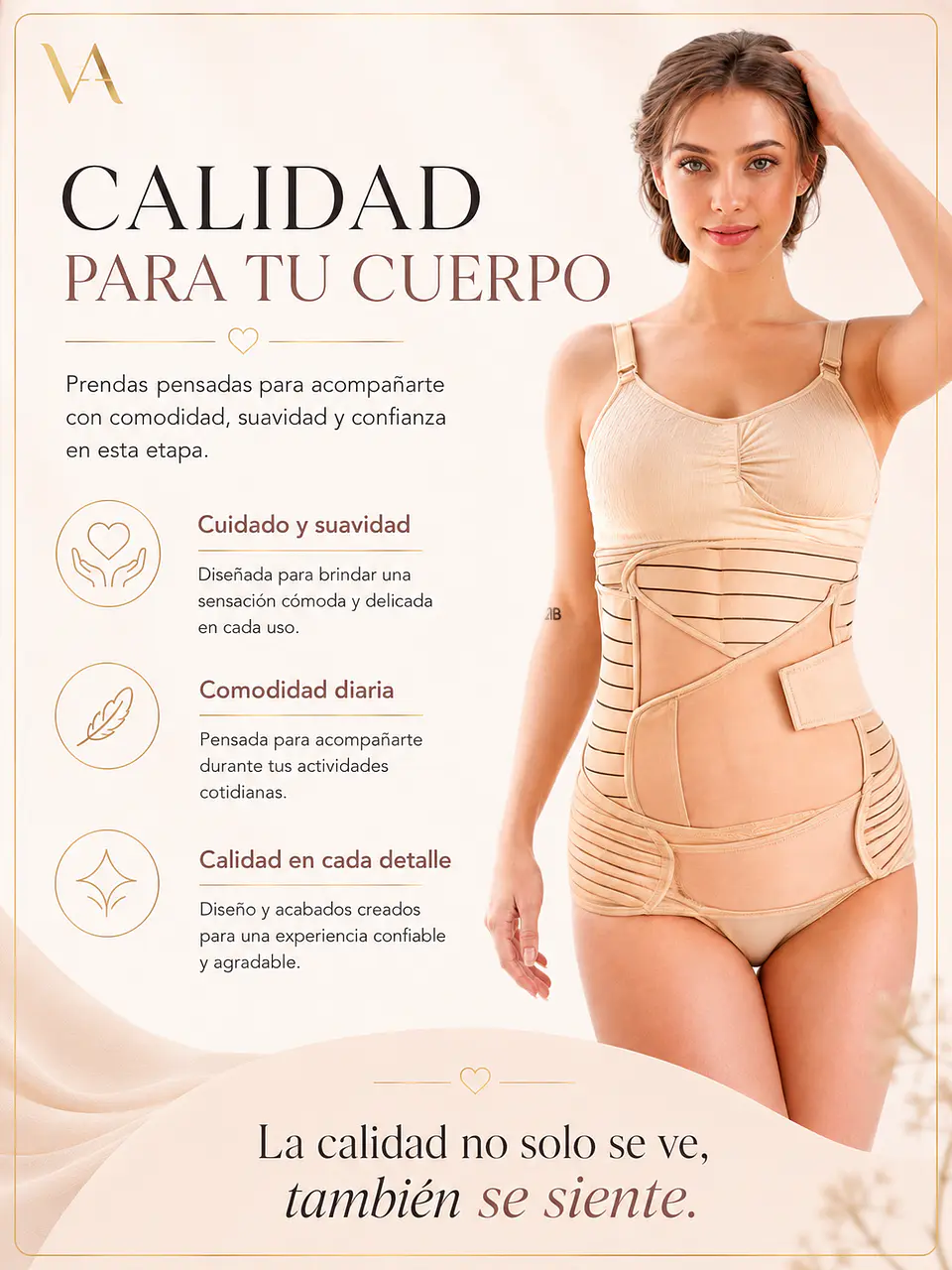 Faja Maternidad 3 En 1 Postparto 10