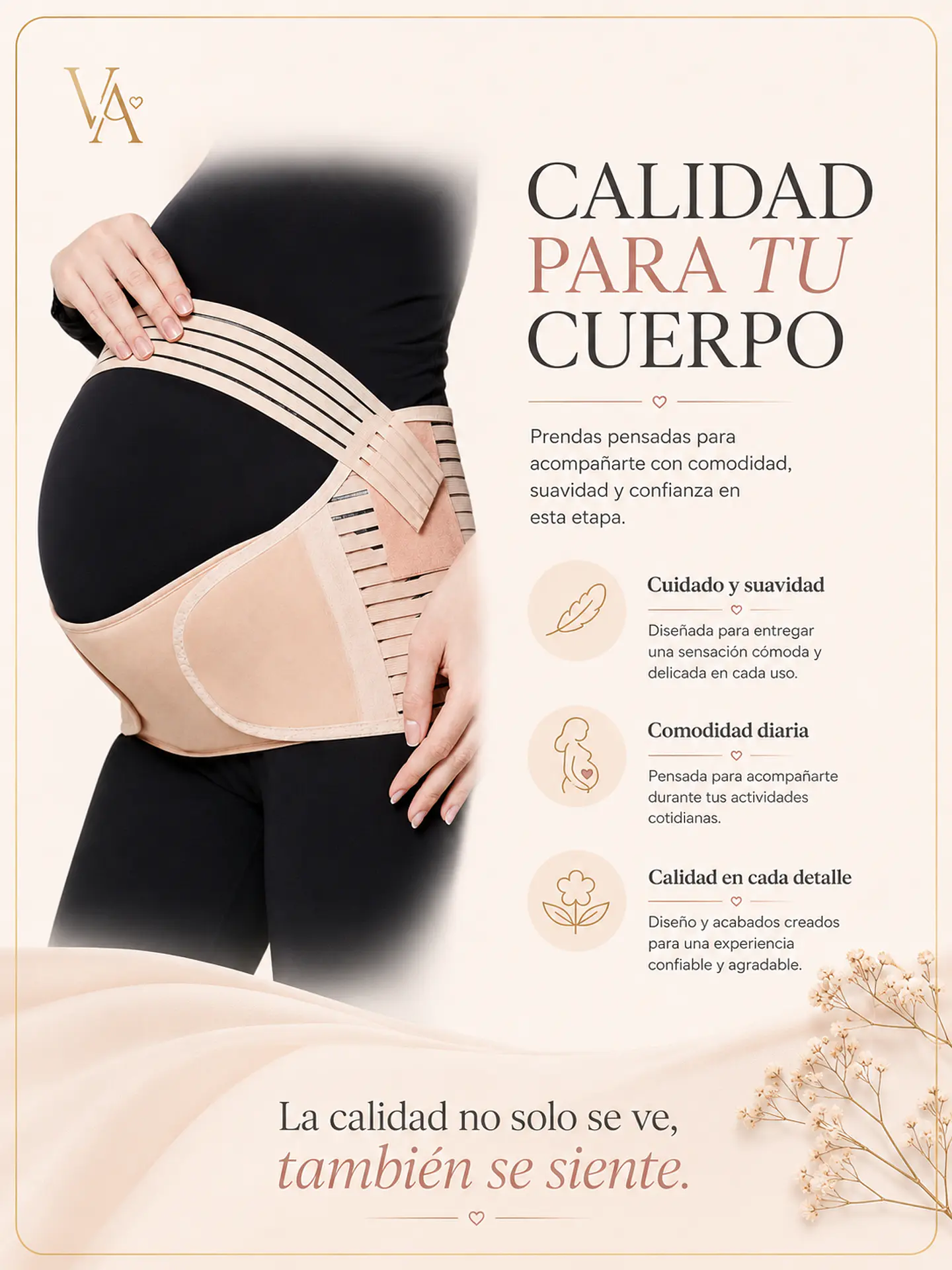  Faja Prenatal 3 en 1 Maternal  7