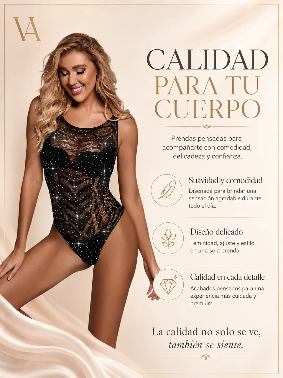 Body Transparente Negro 7