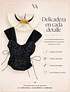 Crop Top De Moda Con Encaje Y Mangas Cortas