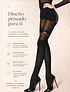 Panty Medias Completas Lisas Con Diseño