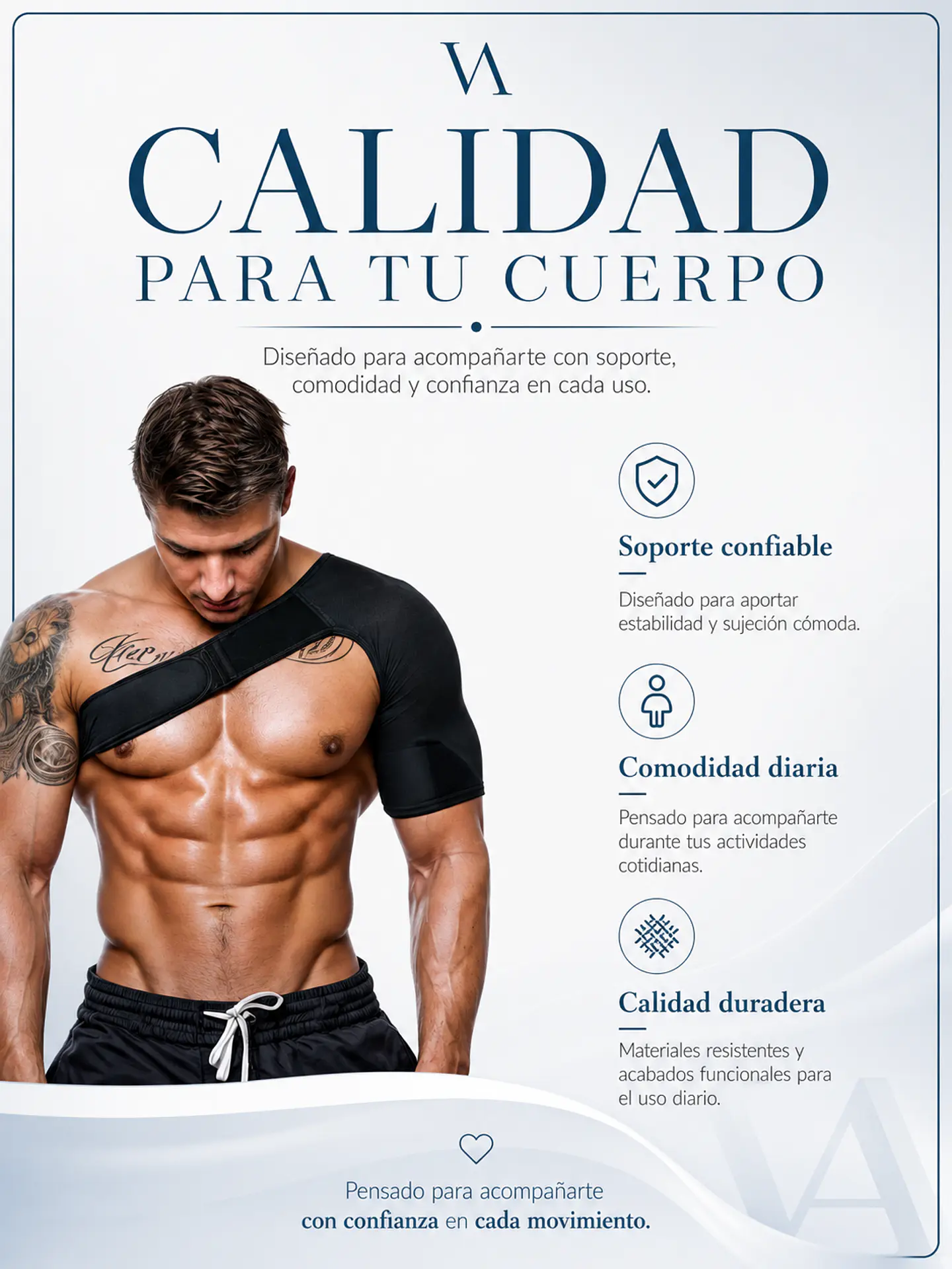 Soporte De Hombro Calidad Mangito Rotador, Alivio Manguito  7