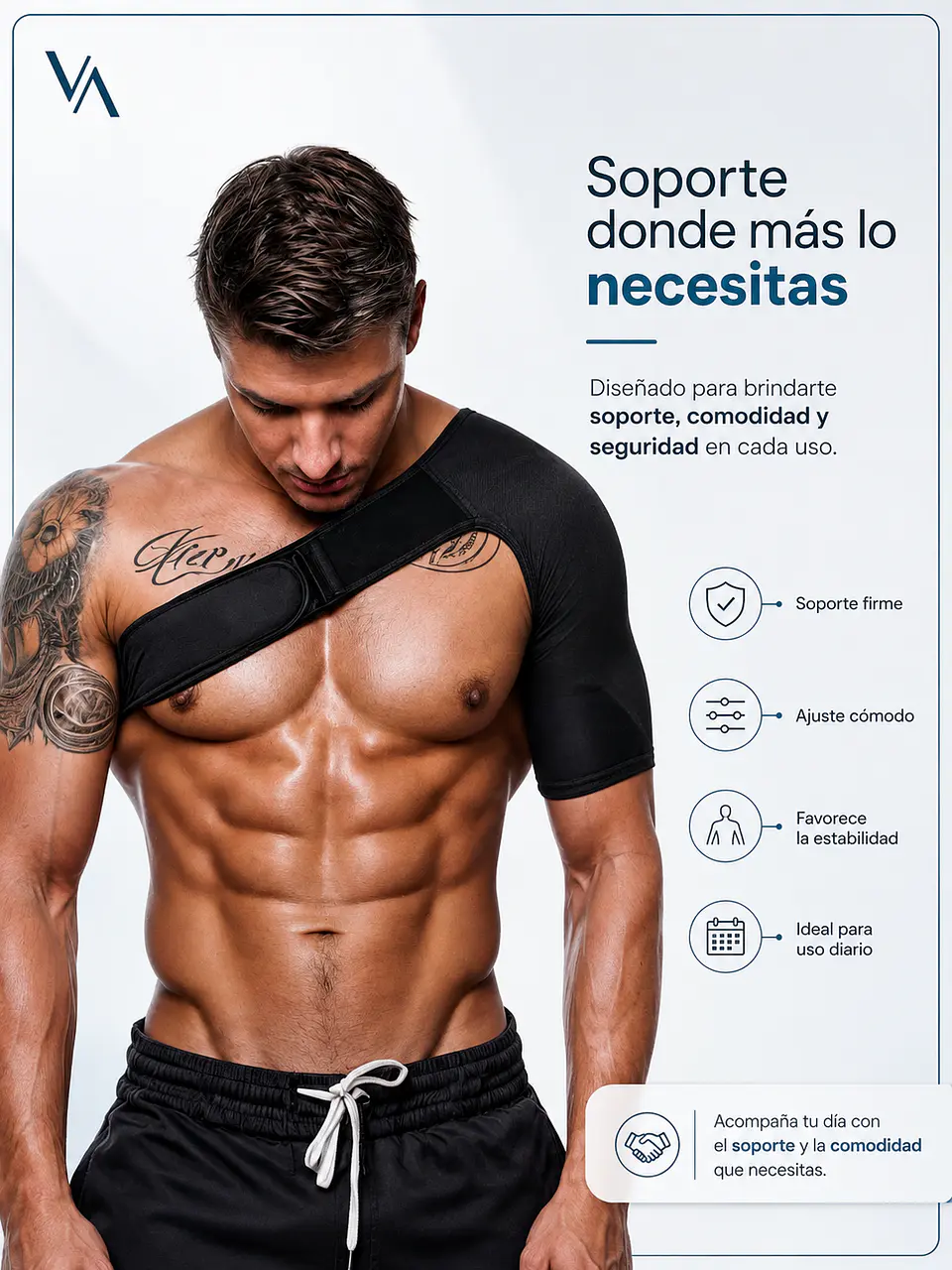Soporte De Hombro Calidad Mangito Rotador, Alivio Manguito  5