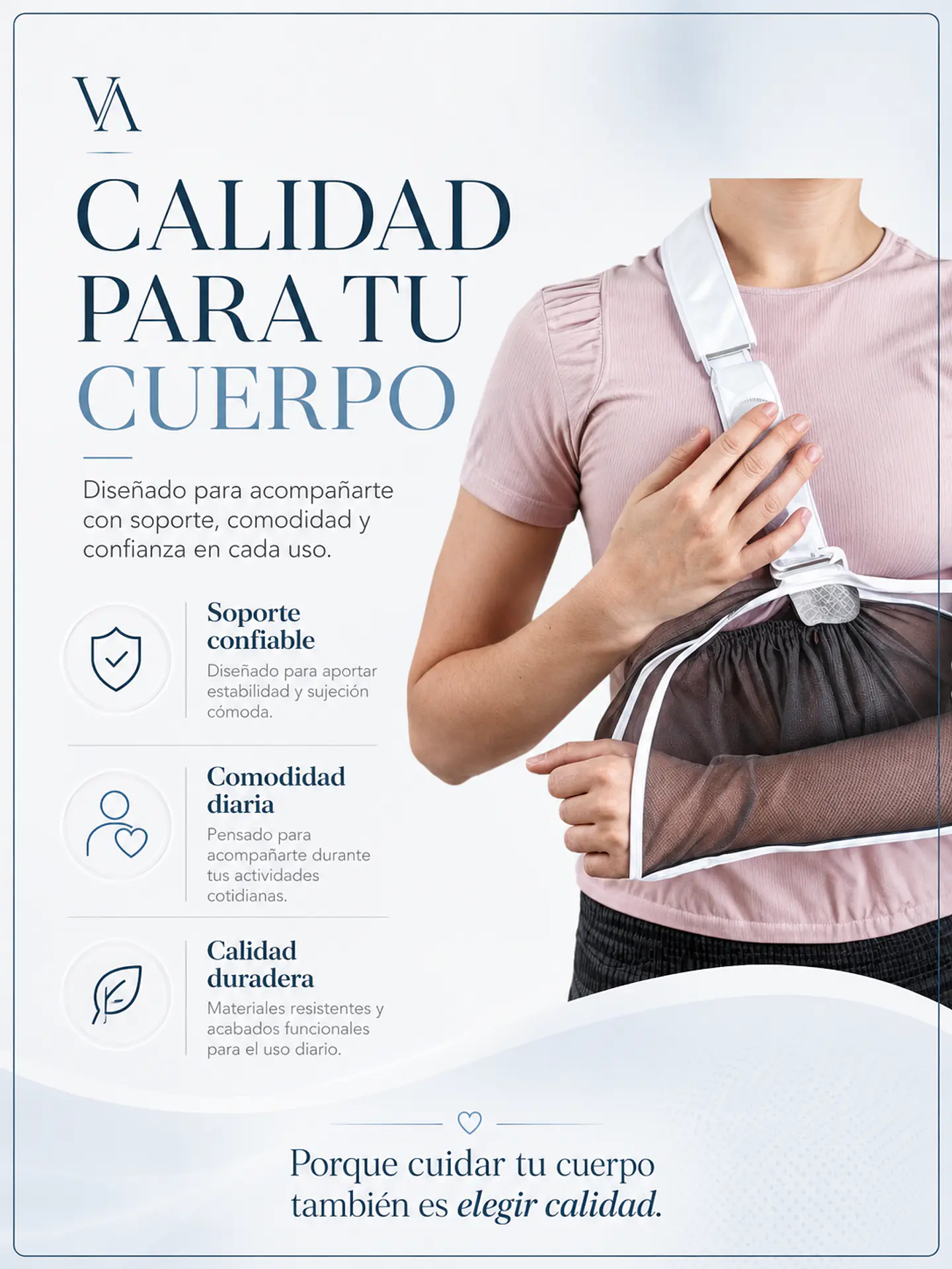 Cabestrillo Inmovilizador Ortopedico Malla Para Brazo 7
