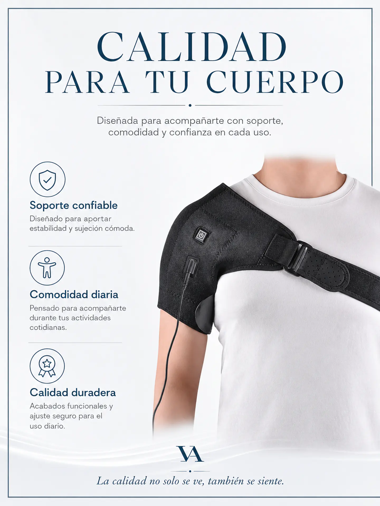 Hombrera Térmica Ortopédica Ortesis Soporte De Hombro 13