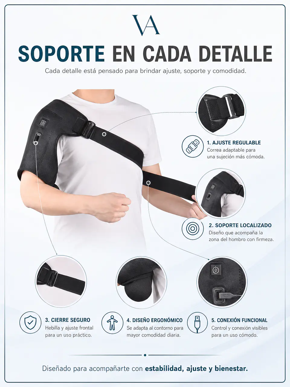 Almohadilla Térmica Para Hombro 11