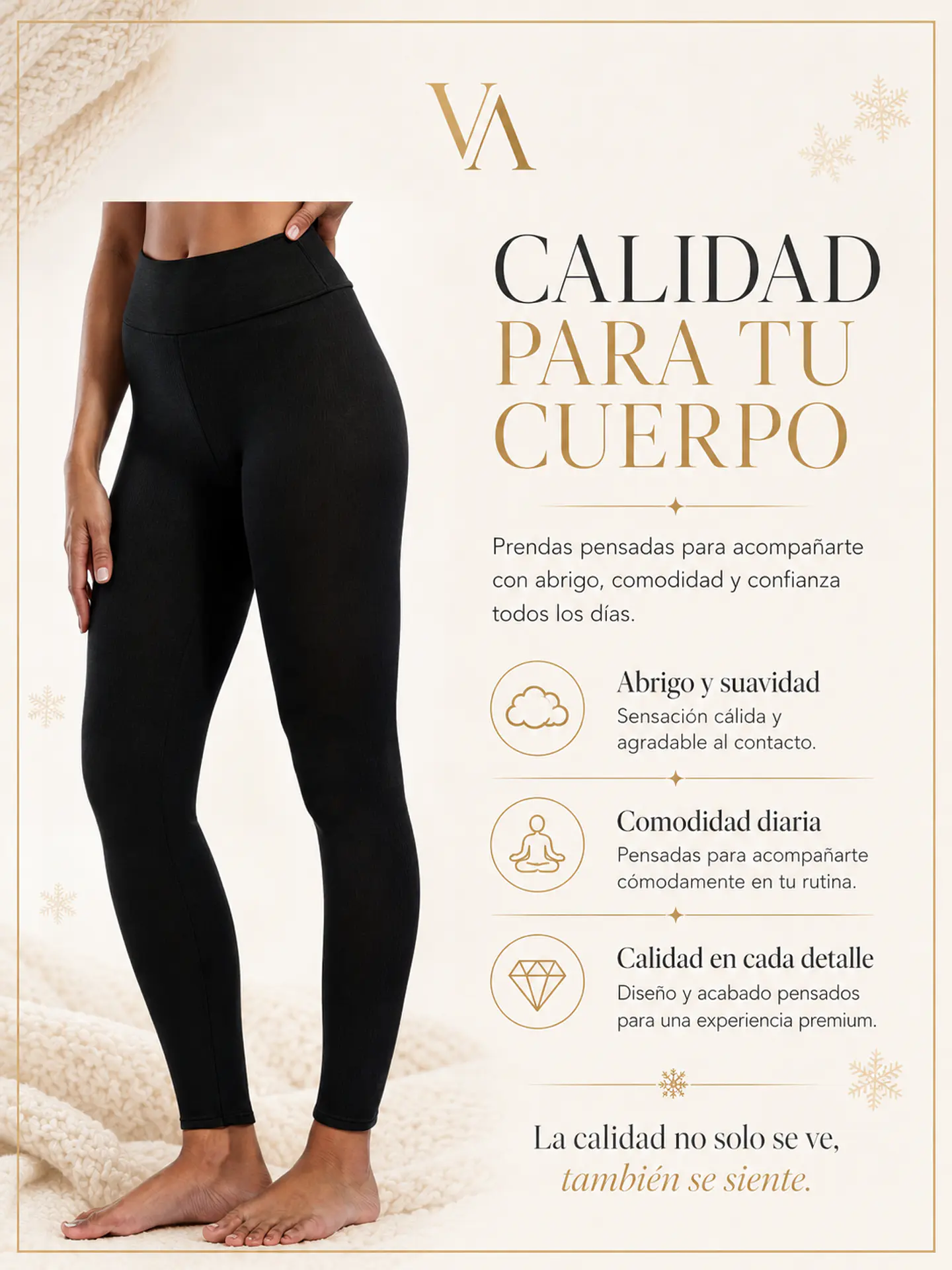 Panty Calza Térmico Con Polar Interior 9