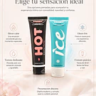 Lubricante a base de Silicona Ice o Hot Starsex