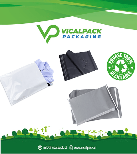Bolsas de envio Reciclables
