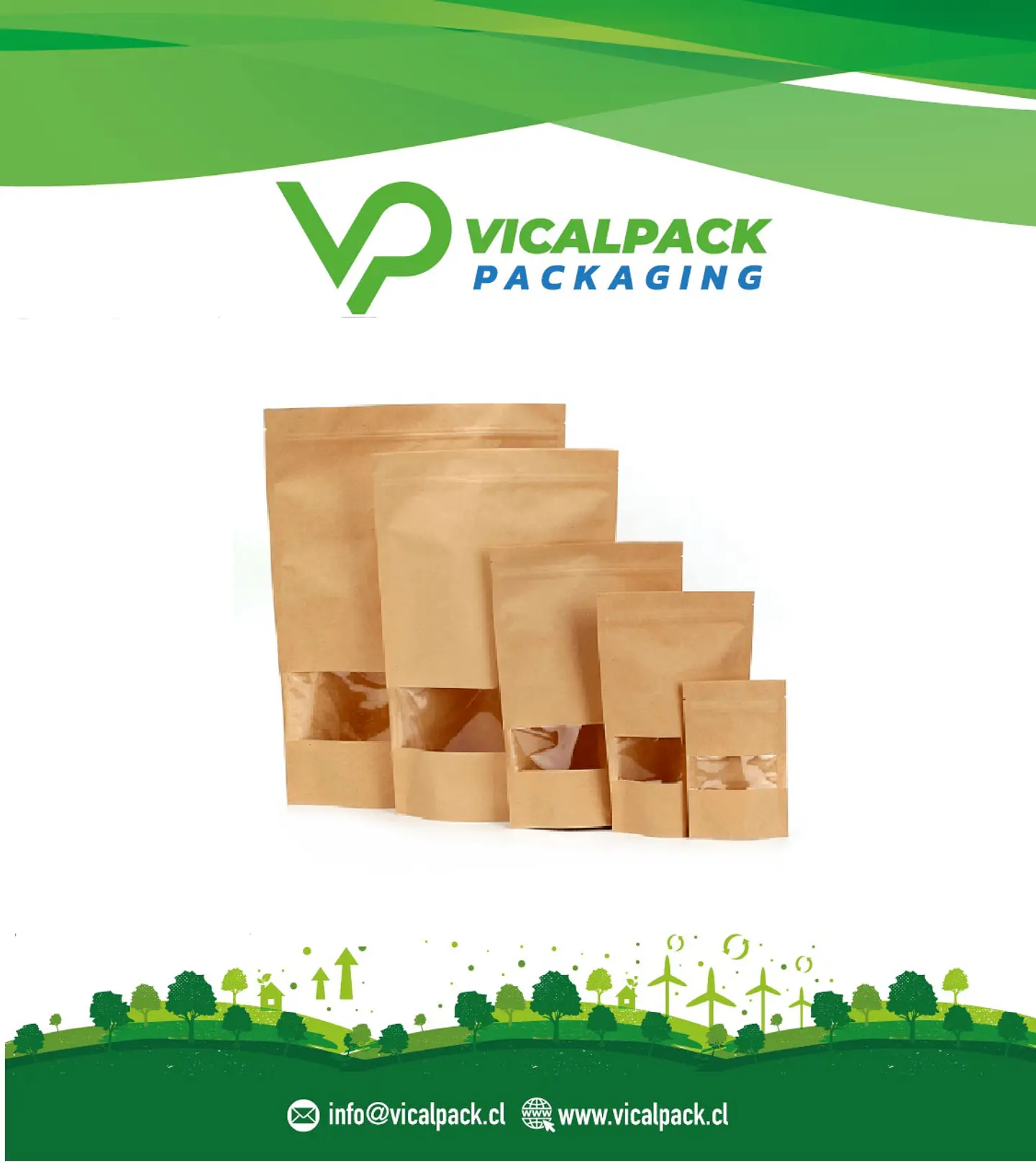 Doypack papel con ventana 1