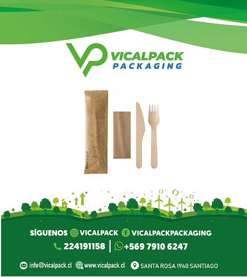 Cubiertos (cuchillo + tenedor) x 1000 unidades