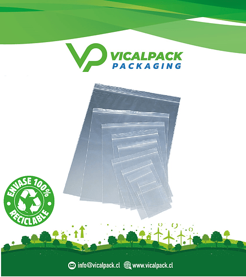 Bolsas ziploc ( cierre hermetico)