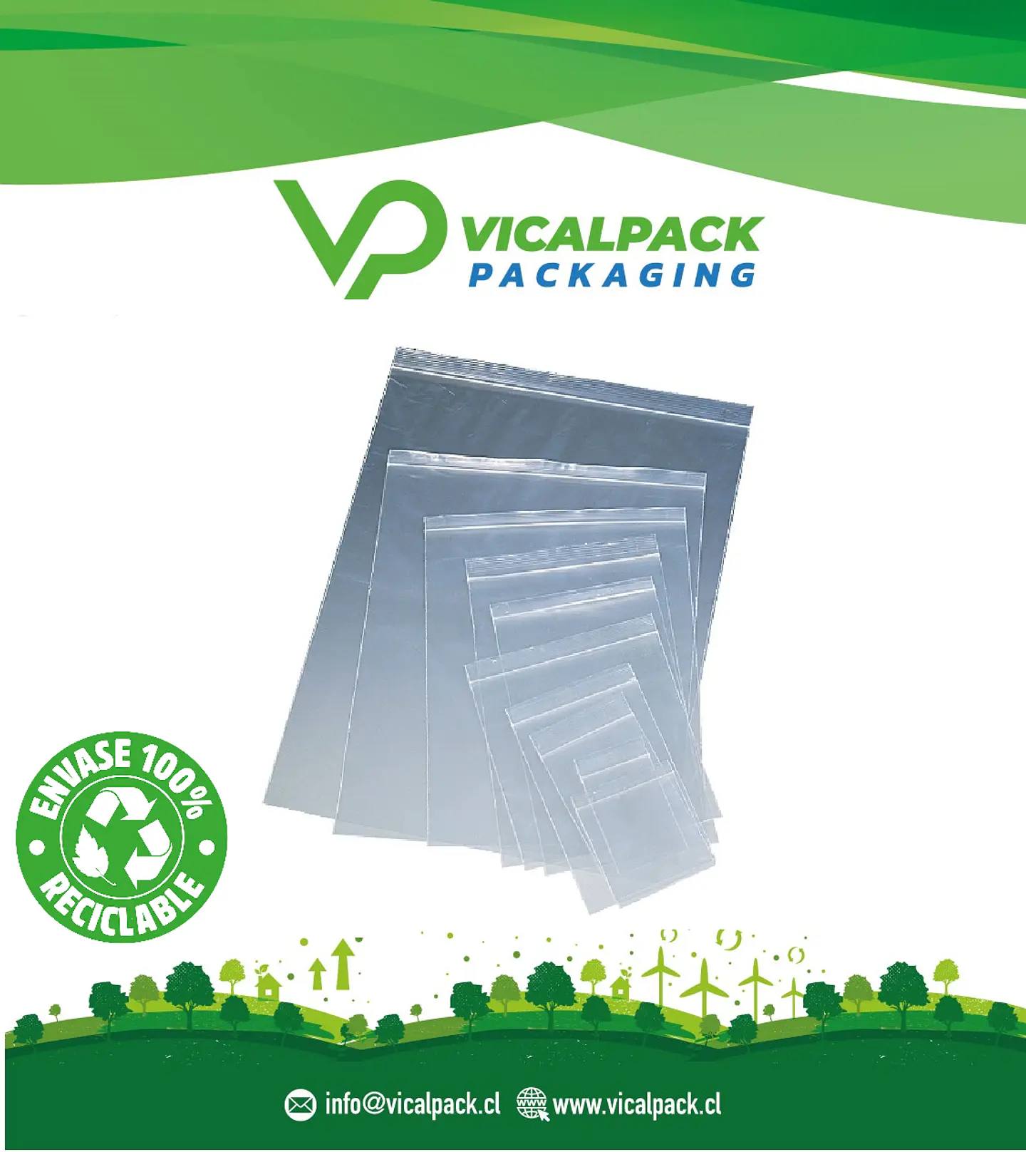 Bolsas ziploc ( cierre hermetico) 1