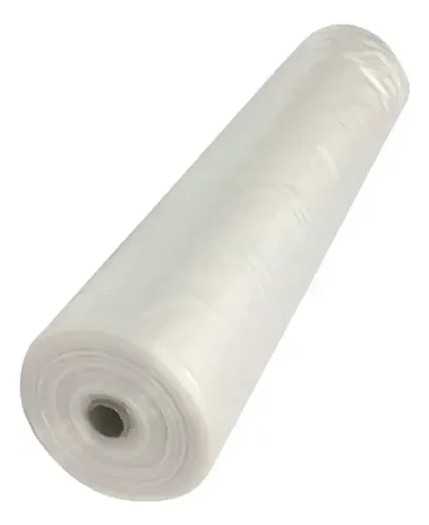  Manga tranparente plastica 2x130 mts, 520 mts2 a cubrir, grosor 100 micras-