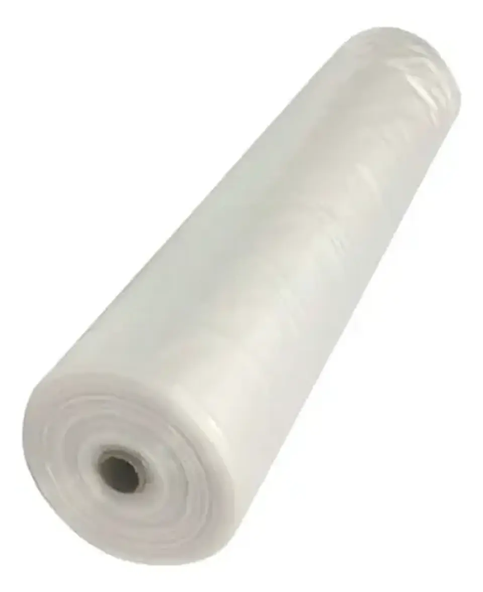  Manga tranparente plastica 2x130 mts, 520 mts2 a cubrir, grosor 100 micras- 1