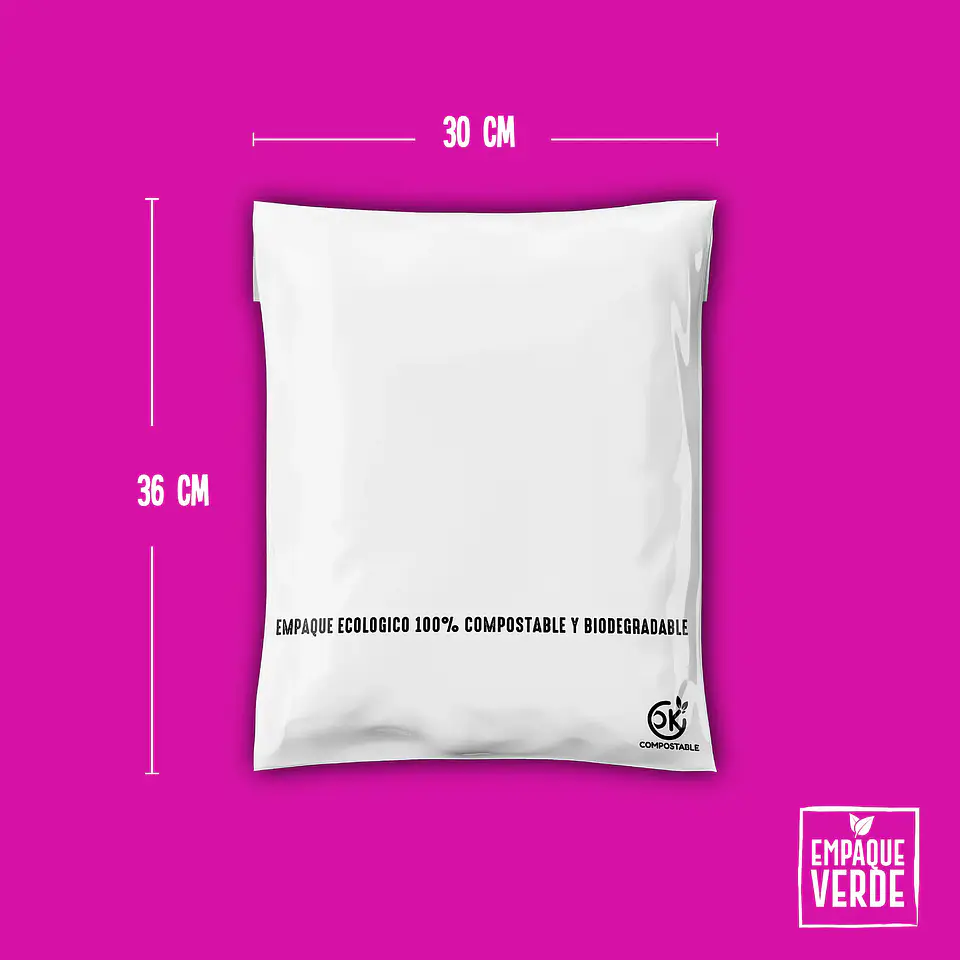 Bolsas de envio compostables - Blancas OK 2