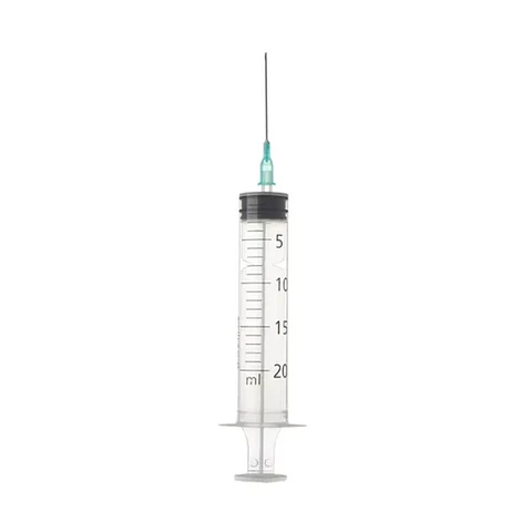 Jeringa  20ML Luer Slip 21G x 1 1/2"  50 Und - Nipro