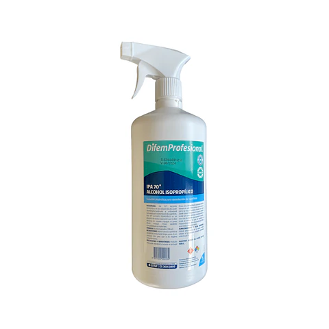 Alcohol Isopropilico  70° 1L - Difem