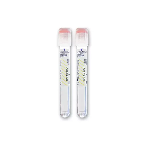 Tubo Transparente sin aditivo  6ml 13x100mm - Vacutainer