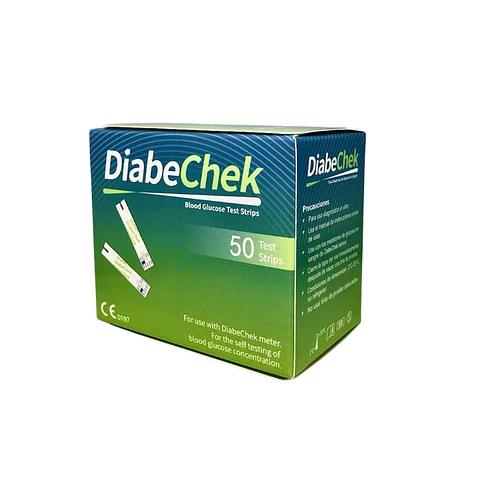 Tiras Reactivas Glucosa 50 Und - Diabecheck