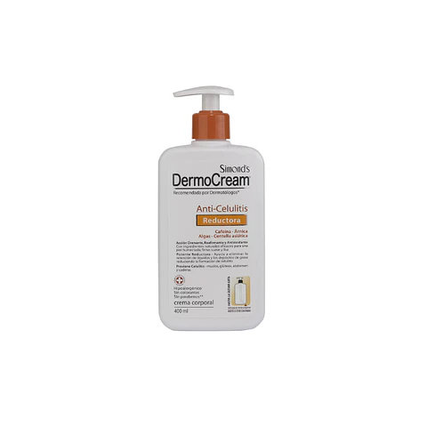 Crema Dermocream  Anti-celulitis 400ml - Simonds 