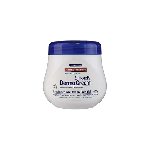 Crema Dermocream Piel Atopica Prebiotica 400g - Simonds
