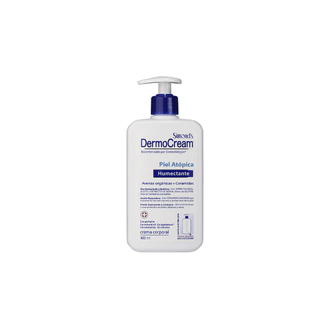 Crema Corporal Humectante Piel Atopica 400 Ml - Dermocream