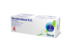 Aerofacidose Aerocámara Adulto / Escolar desde 6 Años