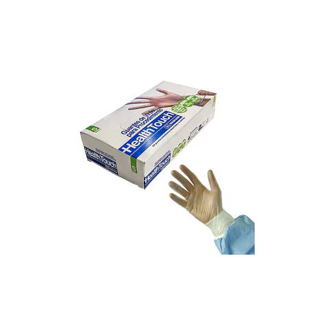 Guantes de Vinilo  Caja 50 Pares Talla M - HealthTouch