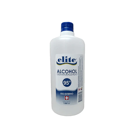 Alcohol Desnaturalizado 95% 1L - Elite