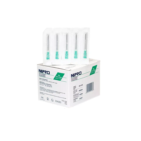 Aguja Hipodermica 21G x 1 1/2"  100 Und - Nipro