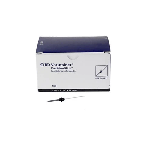 Agujas Múltiples Vacutainer 22g 1"  100 Und - Vacutainer