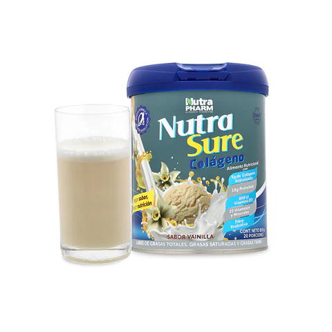 Suplemento Colágeno Vainilla 850Gr - Nutrasure