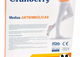 Medias Antiembolicas Talla M - Cranberry