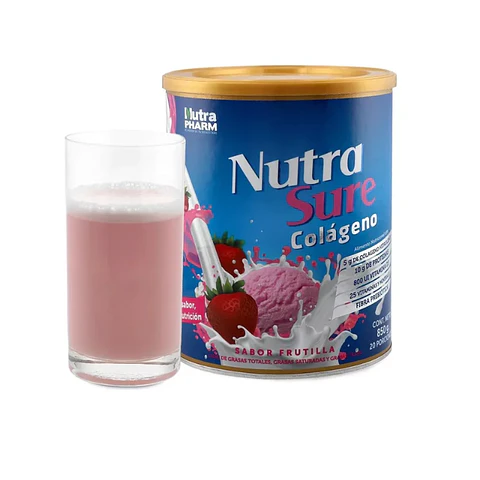  Suplemento Colágeno Frutilla 850Gr - Nutrasure