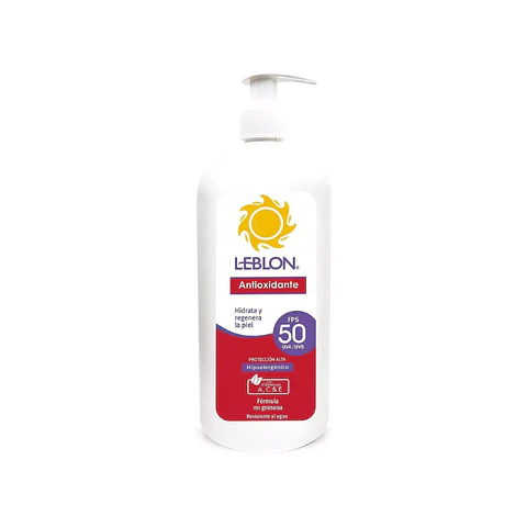 Protector Bloqueador Solar Antiox FPS50  1000ml - LEBLON