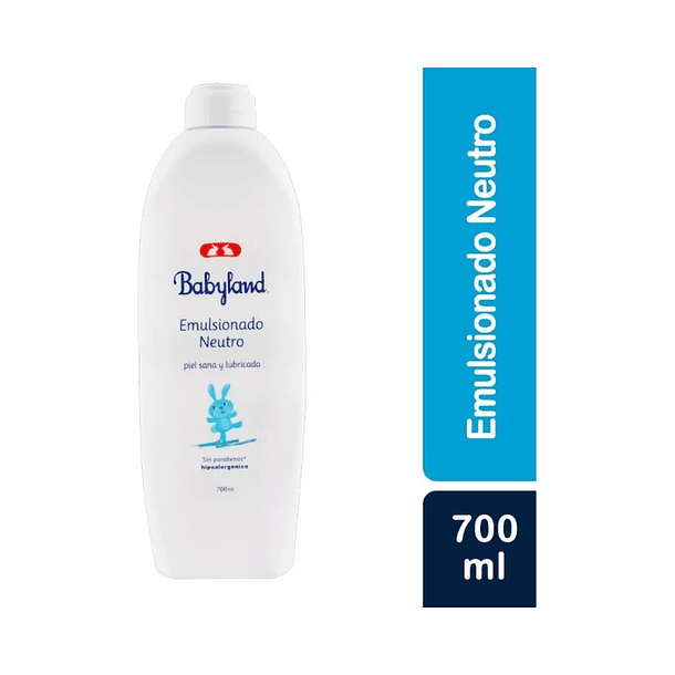 Crema Emulsionada Neutra 700 ML - Babayland 