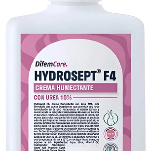 Crema Humectante Hydrosept F4 Urea Al 10% Difem Pharma