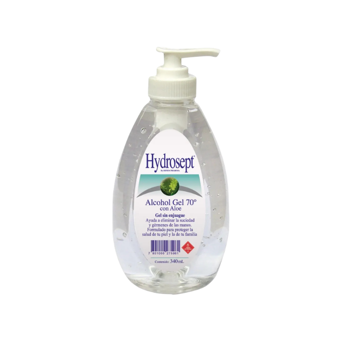 Alcohol gel 70% con aloe 340 ml Hydropsept - Difem 