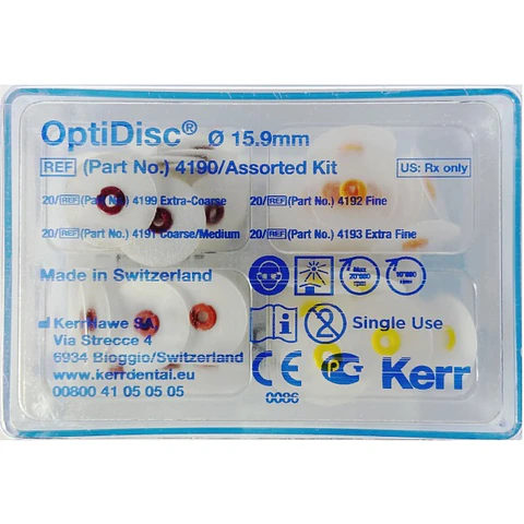 DISCO PULIDO OPTIDISC 80 UNDS 15.9 MM