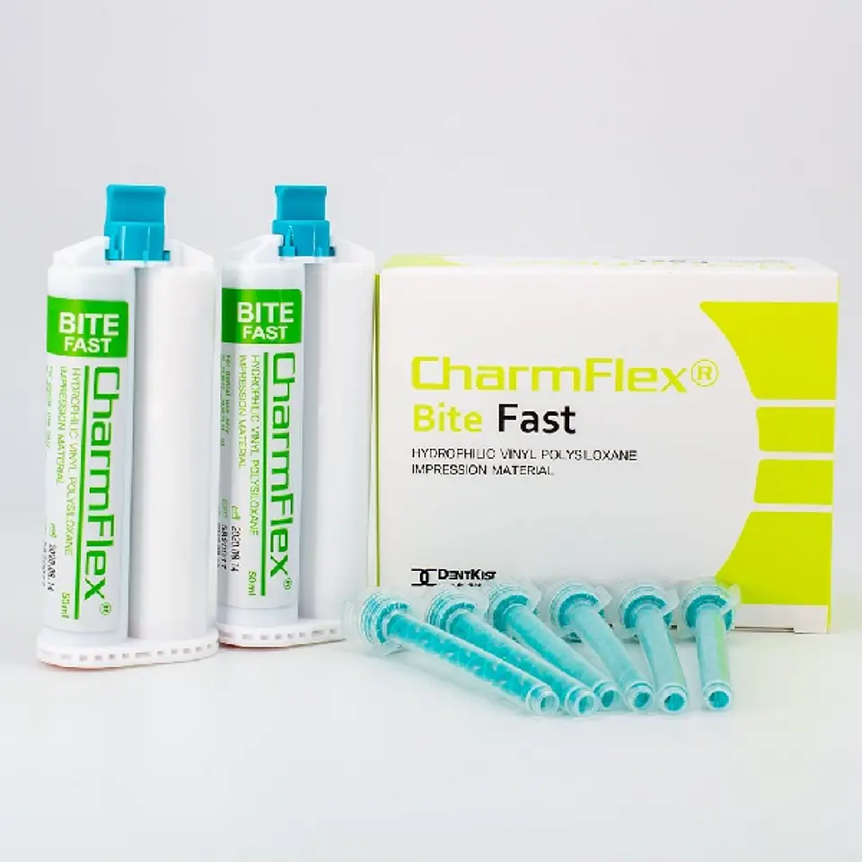 CHARMFLEX BITE FAST SILICONA REGISTRO MORDIDA 1