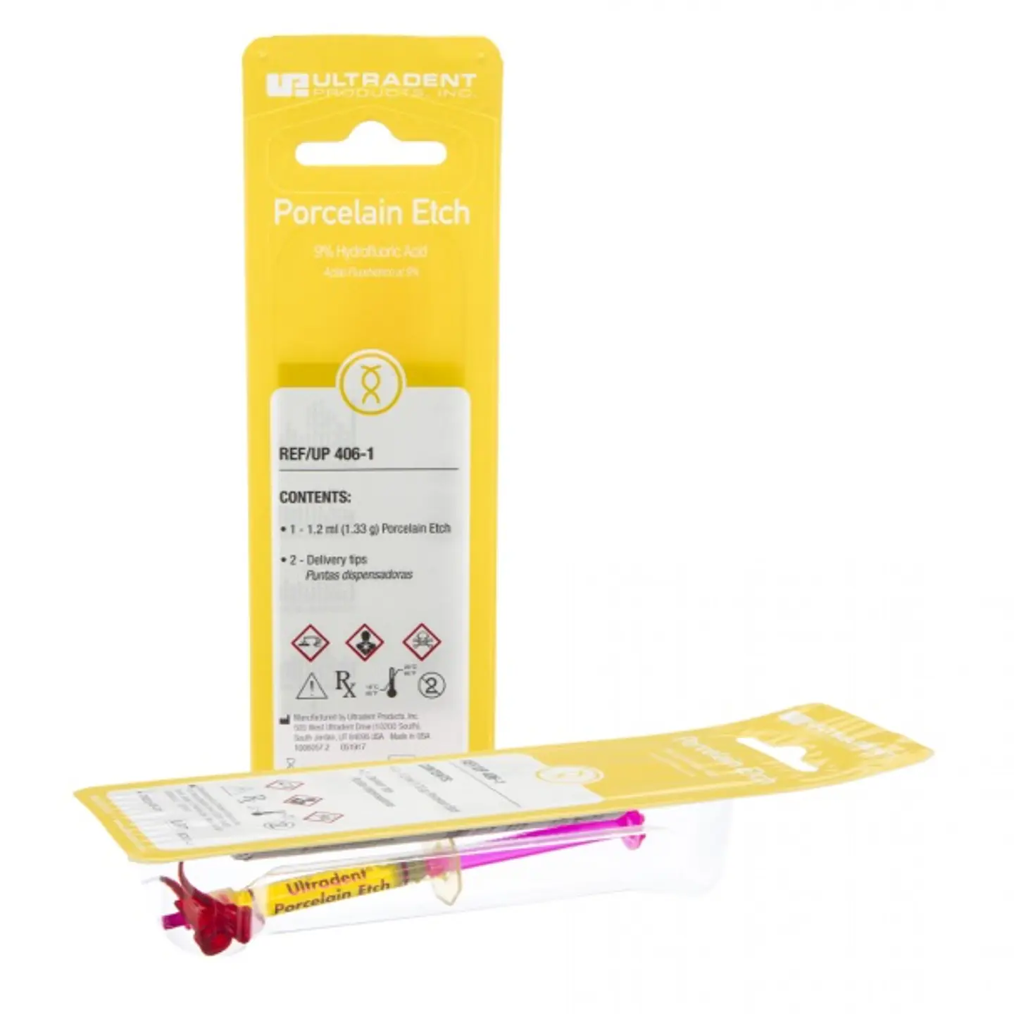 ACIDO FLUORHIDRICO ULTRADENT PORCELAIN ETCH 1