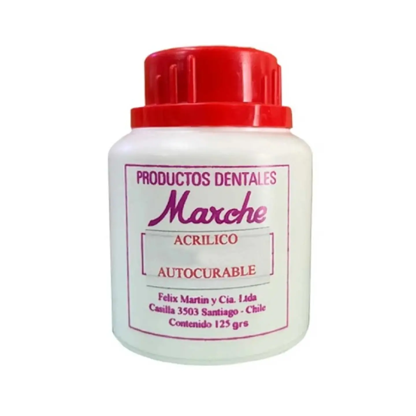 ACRILICO MARCHE AUTOCURADO 125GR 1