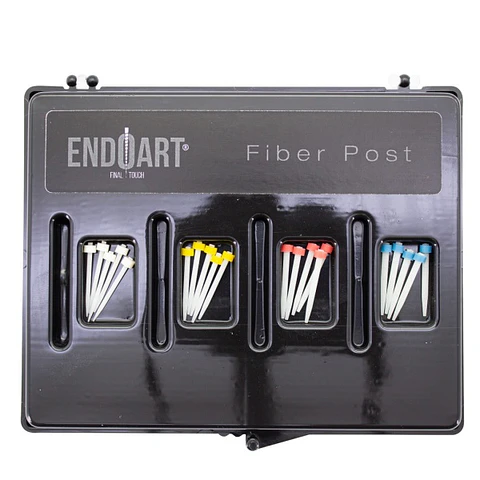 KIT 20 POSTES FIBRA DE VIDRIO FIBER POST ENDOART INCIDENTAL