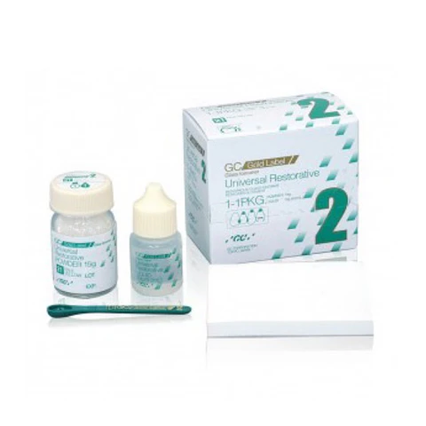 VIDRIO IONOMERO GC GOLD LAB 2 #22 KIT 15G-8ML