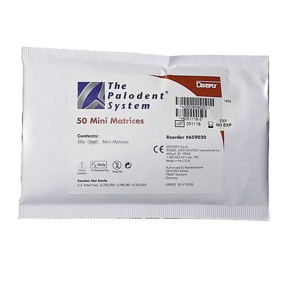 PALODENT 50 MINI MATRICES 1