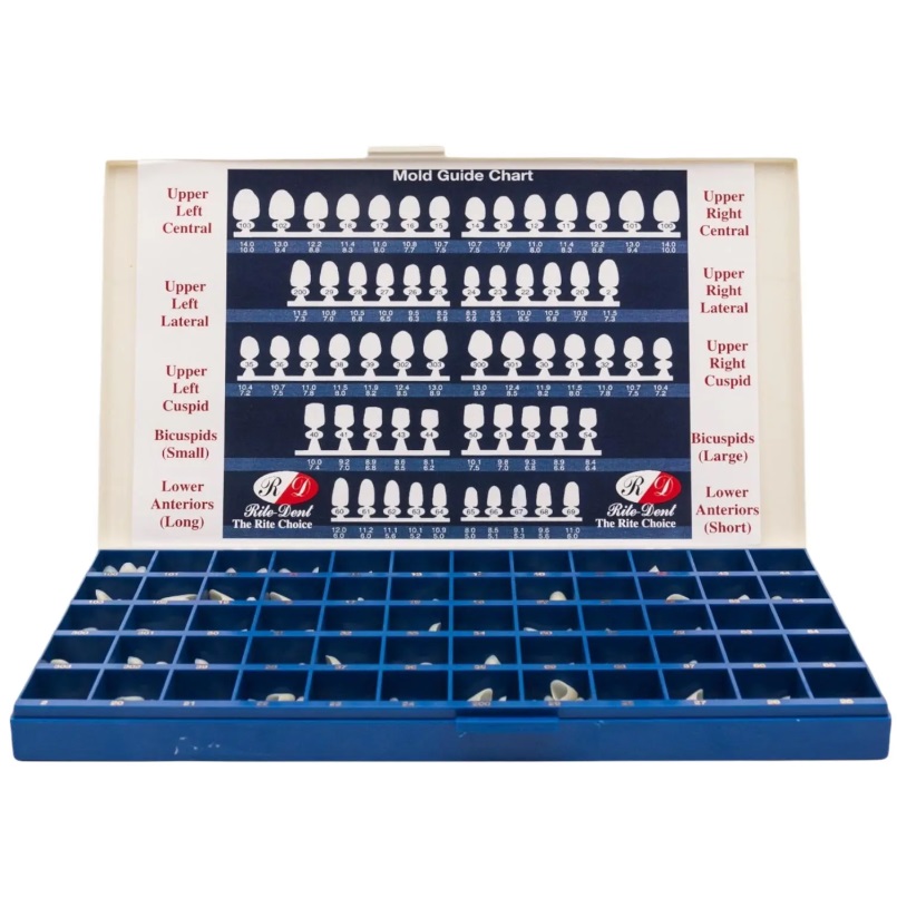 CAJA DIENTES PROVISORIOS RITE DENT 180 U