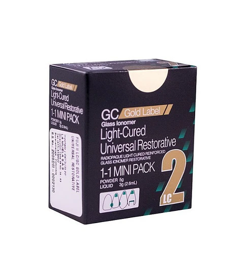 CEMENTO DE OBSTURACION GC GOLD LABEL 2LC COLOR A2