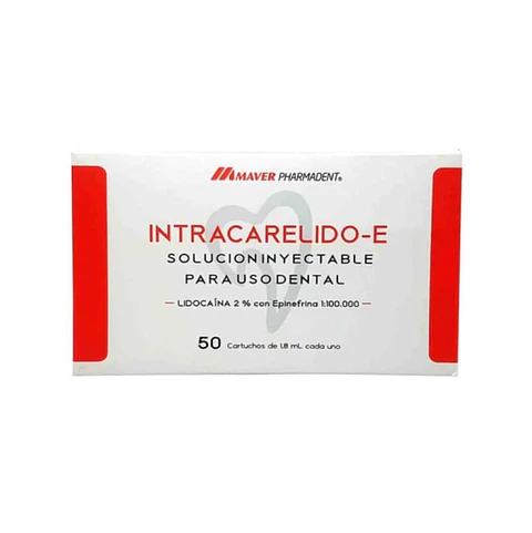 ANESTESIA 2% INTRACARELIDO T/P